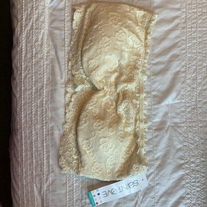 Cream Colored Bandeau